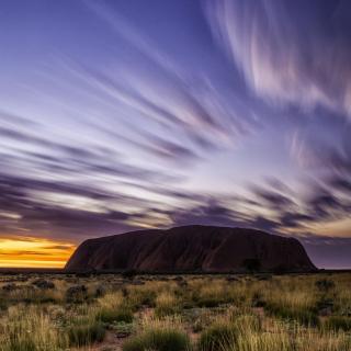 Dawn at Uluru