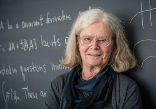 Karen Uhlenbeck, the first woman to win the prestigious Abel Prize for mathematics.
