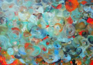 "Collecting Pool II" by Ginny Krueger