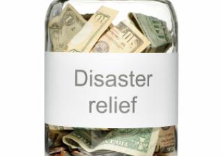 Disaster relief jar (Â© 2010 Daniel Loiselle/iStockphoto)
