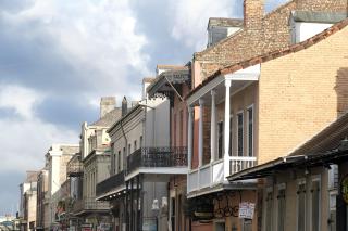 Streetscape in New Orleans