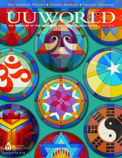 Cover of Fall 2016 UU World Magazine. 