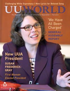 Cover of UU World Magazine, Fall 2017