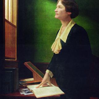 Portrait of Cecilia Payne-Gaposchkin, UU and Physicist