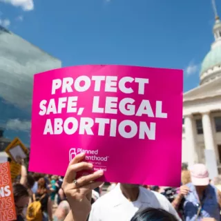 Protest to protect, safe, legal abortion