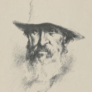 Drawing of Henry David Thoreau