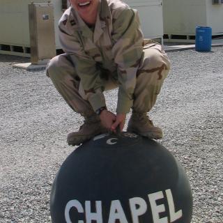 Navy chaplain Cynthia Kane