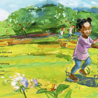 Spread from the book "Goodness Gracious: A Gratitude Book for Children", published by Skinner House, 2019.