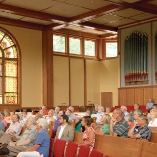 Universalist Unitarian Church of Peoria, Illinois. 