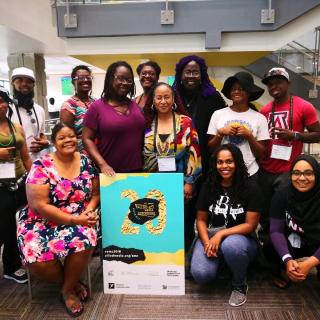 Black Lives of Unitarian Universalism’s Team Sankofa formed at the Allied Media Conference in Detroit in June 2018.