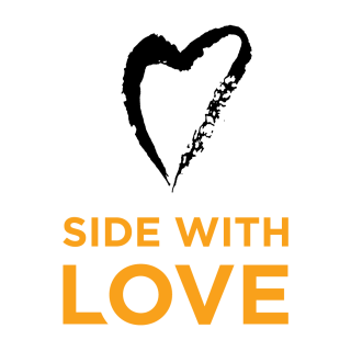 Side with Love campaign logo