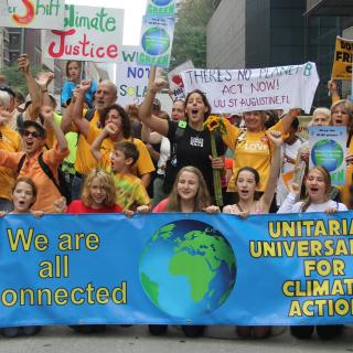 UUs march for climate action, Sept. 21