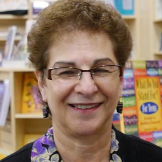 Bookstore manager Rose Hanig