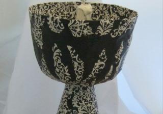 Black and white chalice