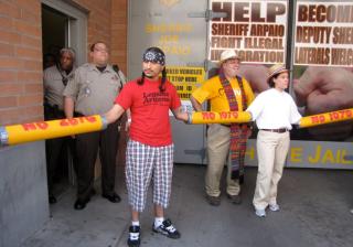 Protesting Arizona SB 1070 in July 2010