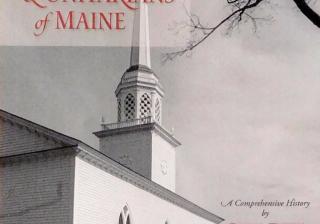 Book cover "Universalists & Unitarians of Maine: A Comprehensive History" (Red Barn Publishing, 2017)