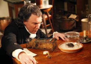 Patrick Page as Joseph Priestley in "The Mystery of Matter"