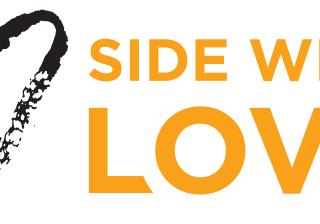 The logo for Side With Love, the UUA's newly renamed public witness campaign.