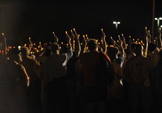 At the 2012 General Assembly, more than 2,500 people sang, prayed, and shouted “Shut it down” at a vigil outside the notorious “Tent City” jail in Phoenix, Arizona.