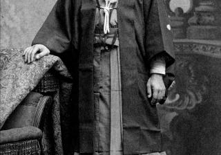 Photo of Watari Kitashima, 1891. 