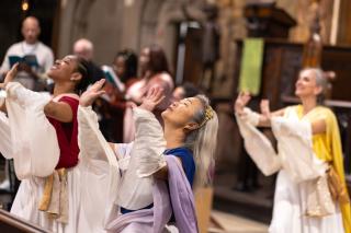Omega Dance Company performs at Community Church of New York UU.