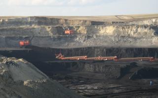 surface coal mine in Gillette, Wyoming