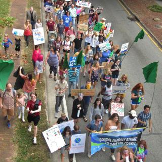Photo from the September 2019 Climate Strike in Maryville, TN