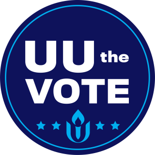 Logo of UU the Vote campaign