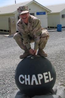 Navy chaplain Cynthia Kane