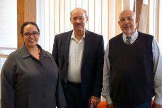 Sofía Betancourt, William G. Sinkford, and Leon Spencer, April 27, 2017