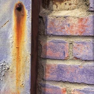 Purple Rust. Digital photography, iPhone.