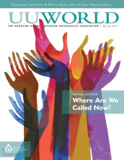 Cover image, UU World, Spring 2015
