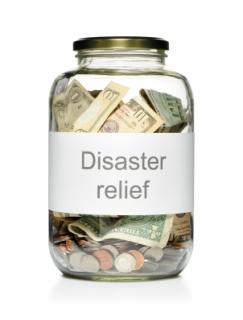 Disaster relief jar (Â© 2010 Daniel Loiselle/iStockphoto)