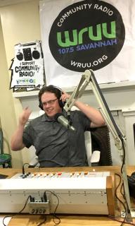 Adam Messer, host of the WRUU program Muses, Memoirs, and More, interviews authors, artists, and entertainers.
