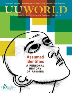 Cover image of the Spring 2018 issue of UU World Magazine