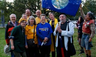 UUs join protest at Superdome in New Orleans against Gulf drilling 