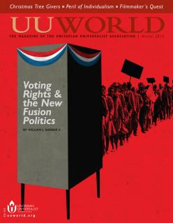 Cover of Winter 2015 UU World Magazine