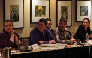A group of young adults spoke with the UUA Board of Trustees about the potential impact of proposed changes to General Assembly